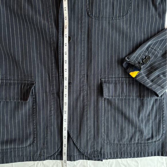 Rugby Ralph Lauren Navy Pinstripe Blazer - Picture 5 of 8